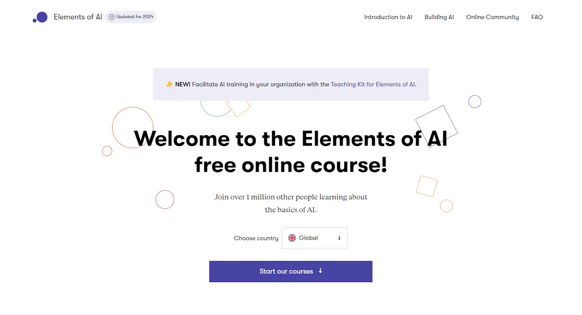 Elements of AI