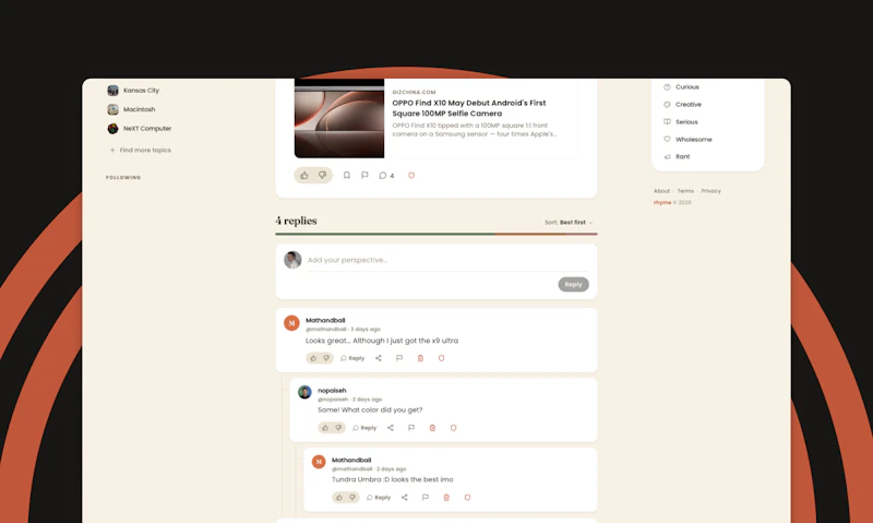 Rhyme screenshot 3