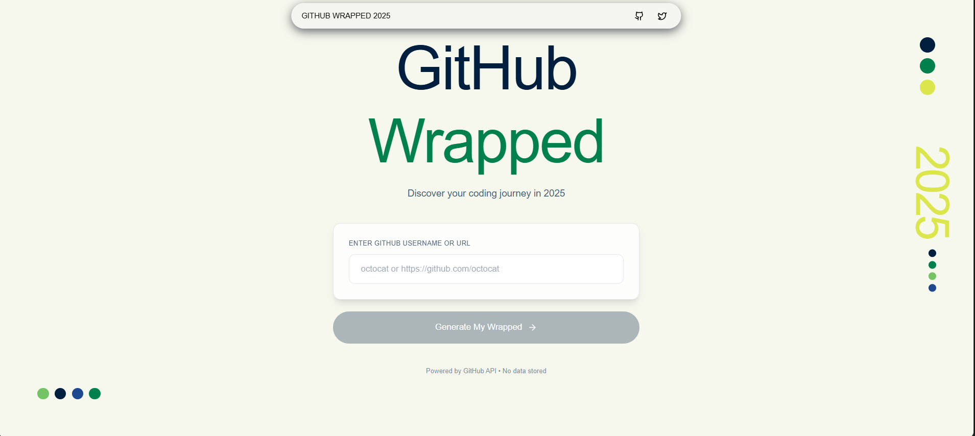 GitHub Wrapped gallery image