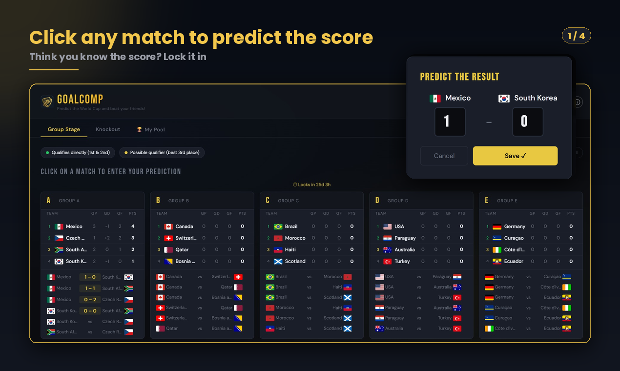 GoalComp gallery image