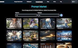 Free prompt market by Artiversehub media 1