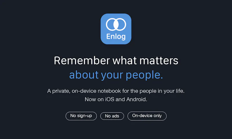Enlog screenshot 2