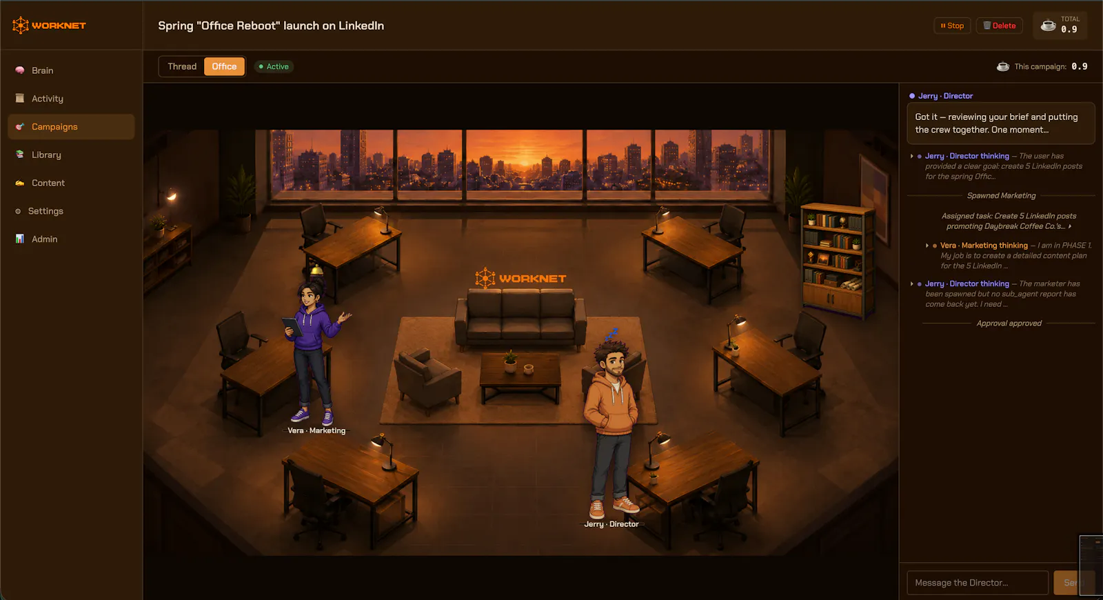 Worknet screenshot 3