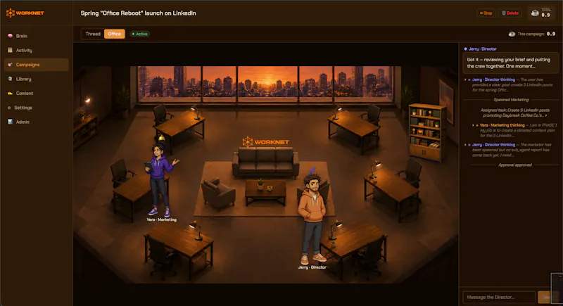 Worknet screenshot 3