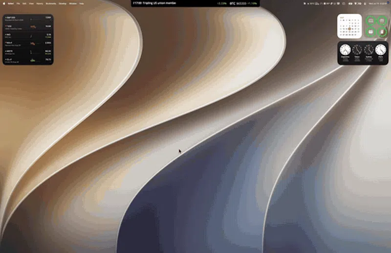 TickerNotch screenshot 2