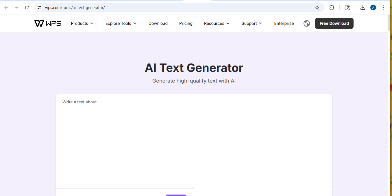 ai text generator gallery image