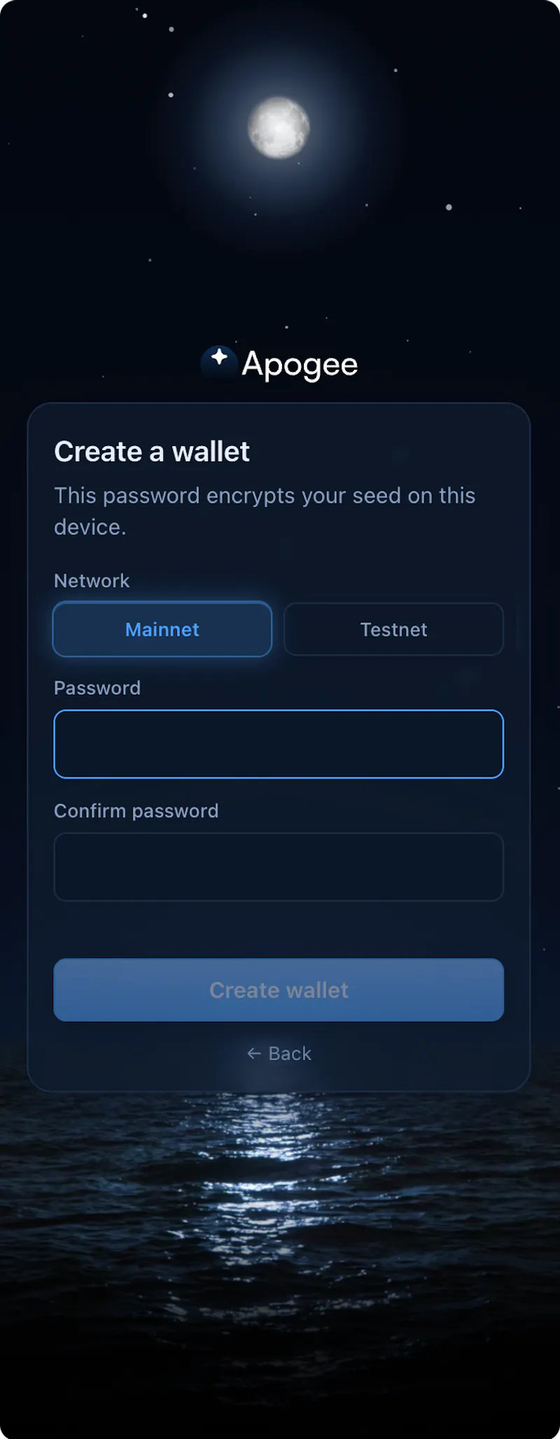 Resolvr Launches Apogee Web Wallet screenshot 2