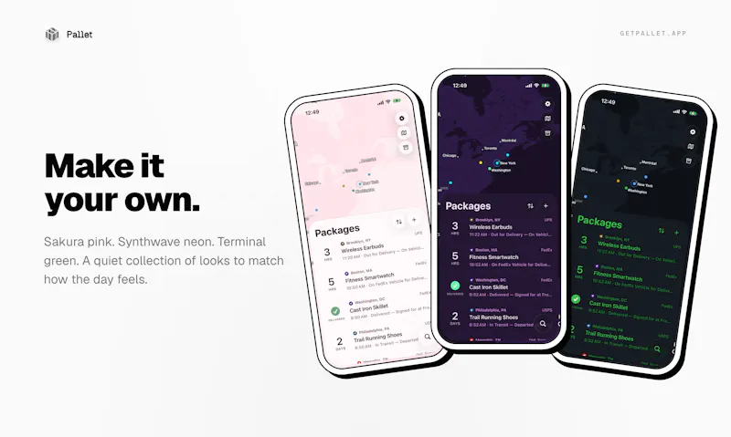 Pallet: Package Tracker screenshot 7