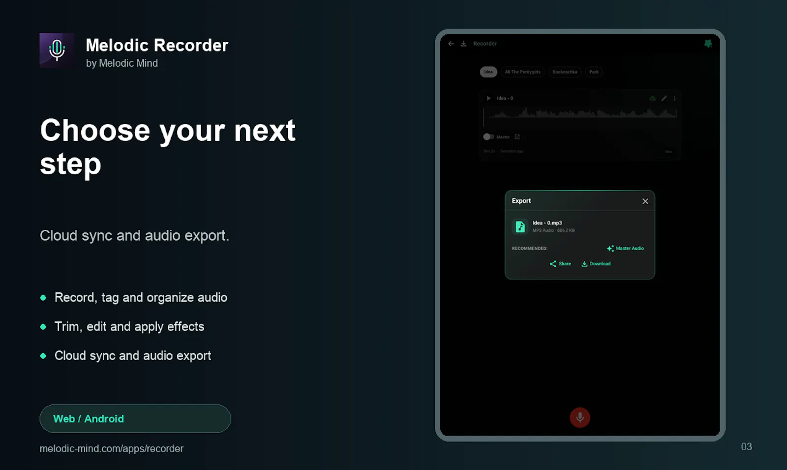 Melodic Recorder screenshot 3