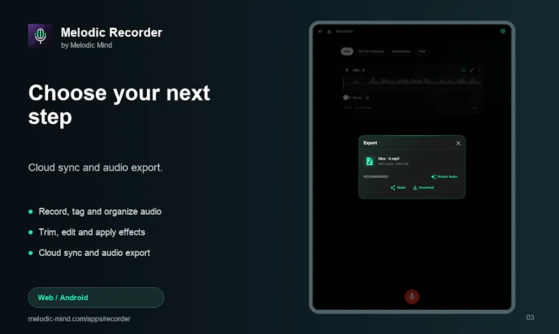 Melodic Recorder screenshot 3