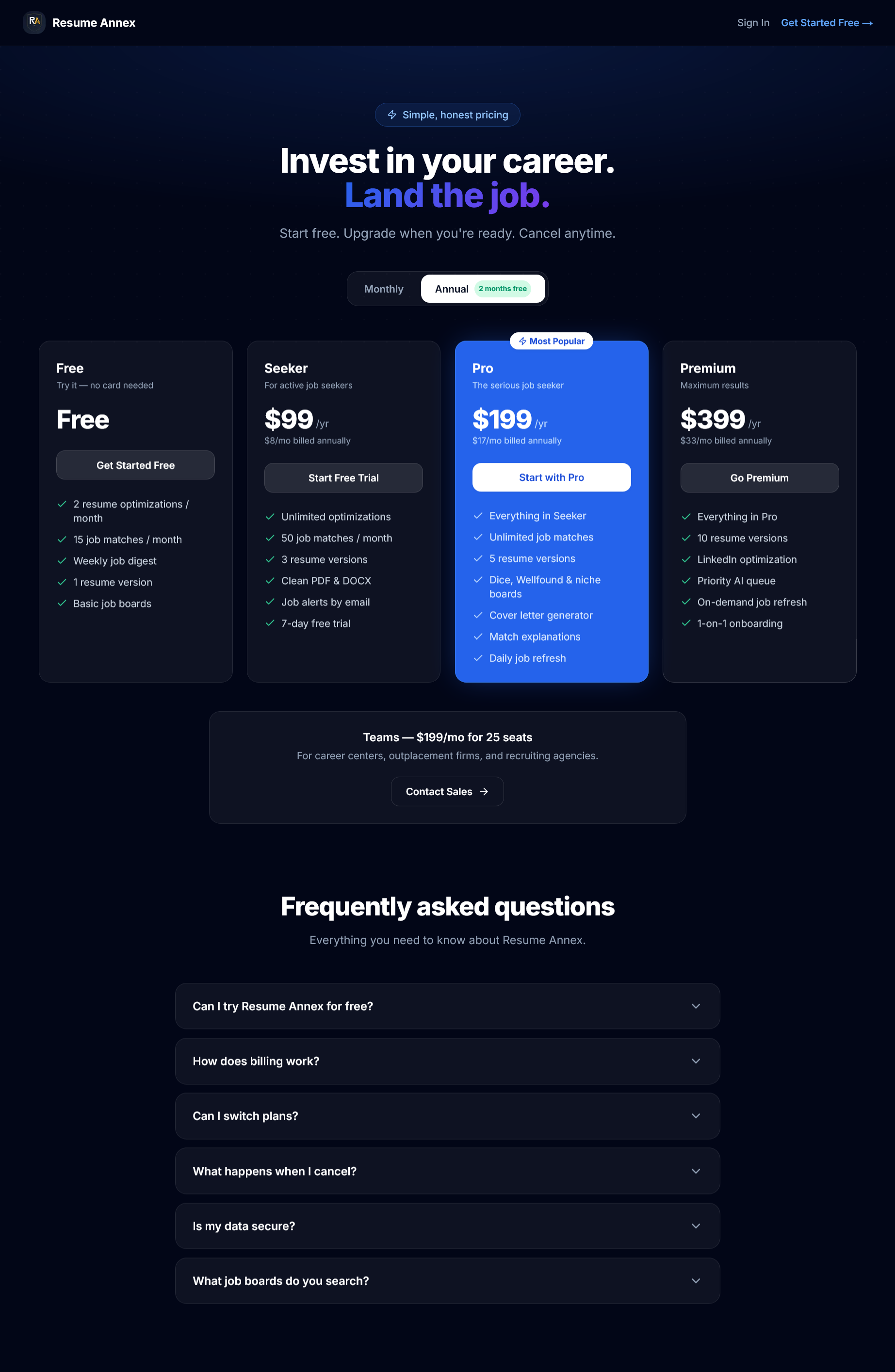 Resume Annex gallery image