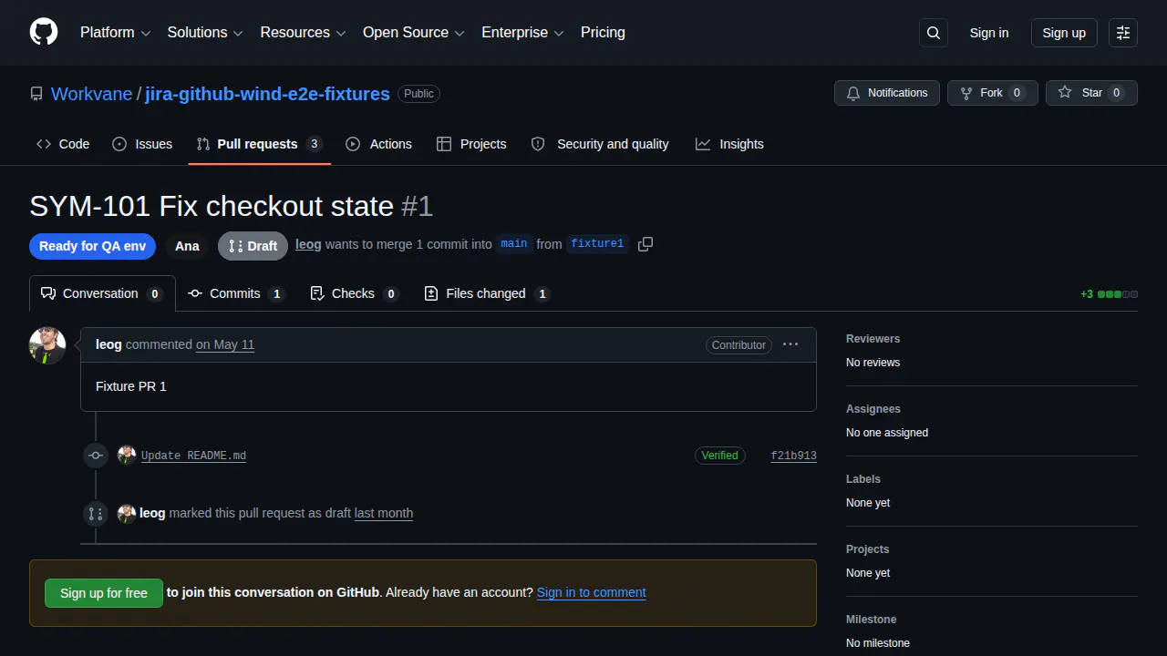 Workvane — Jira + GitHub Wind gallery image