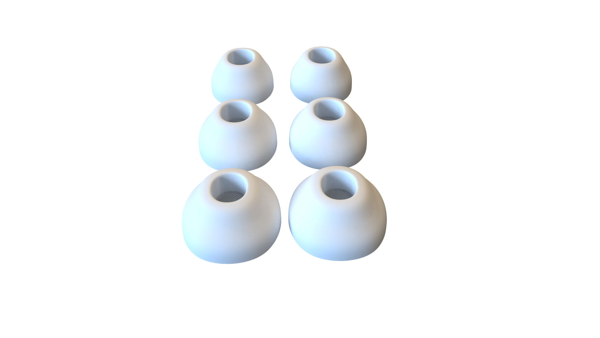 Dual Hybrid AirPods Pro Tips gallery image