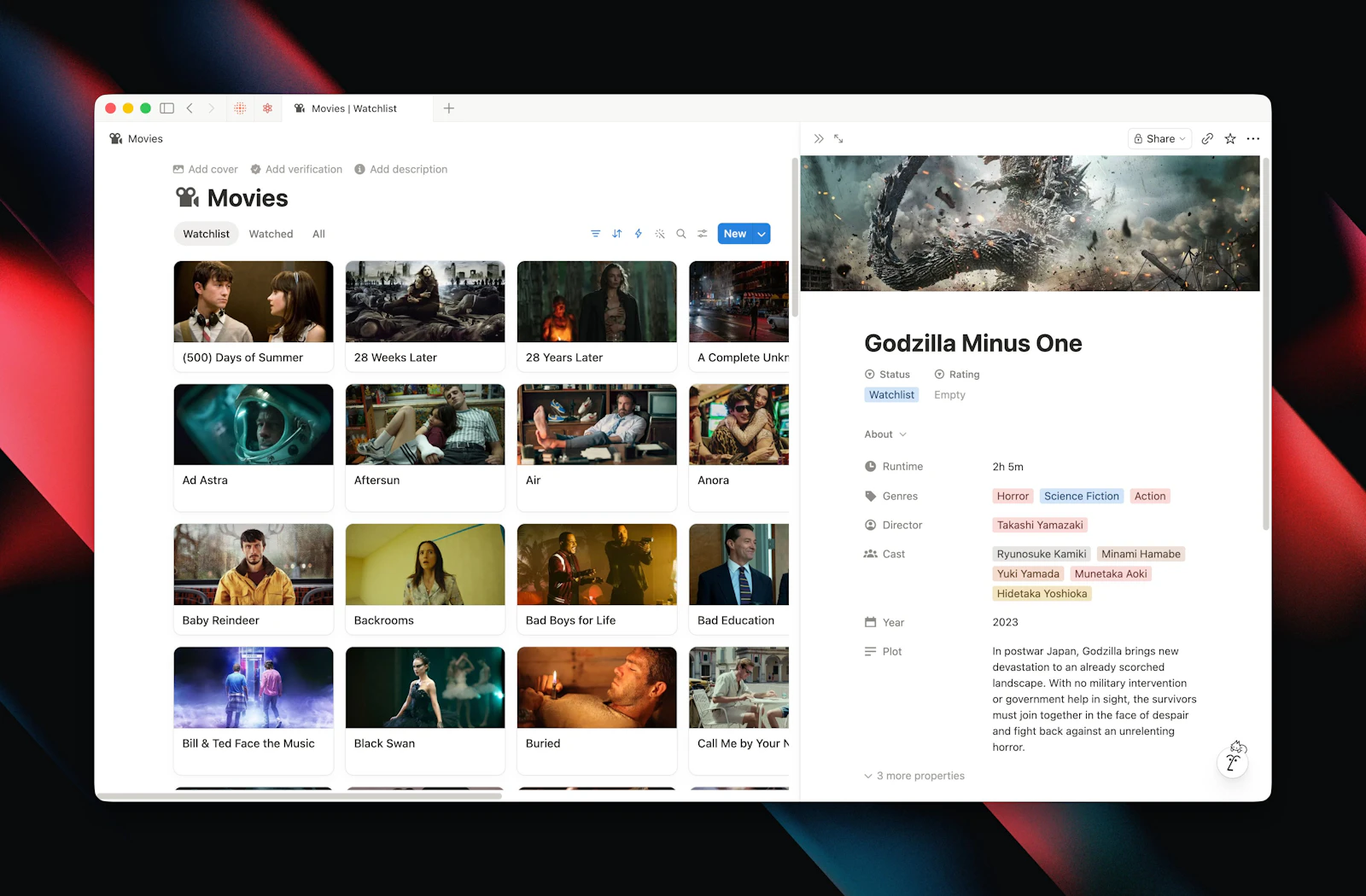 Notion Database Sync screenshot 2