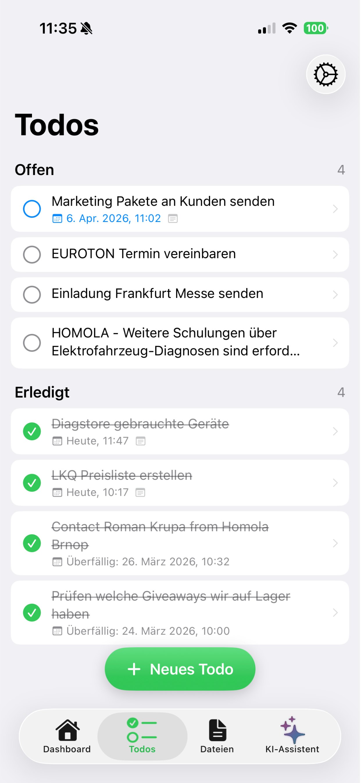 MeetRec IOS app gallery image