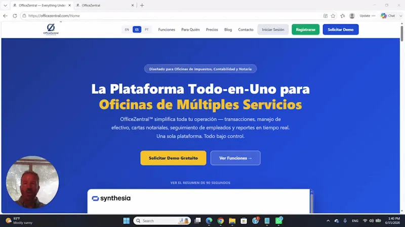 OfficeZentral  screenshot 1 (video preview)