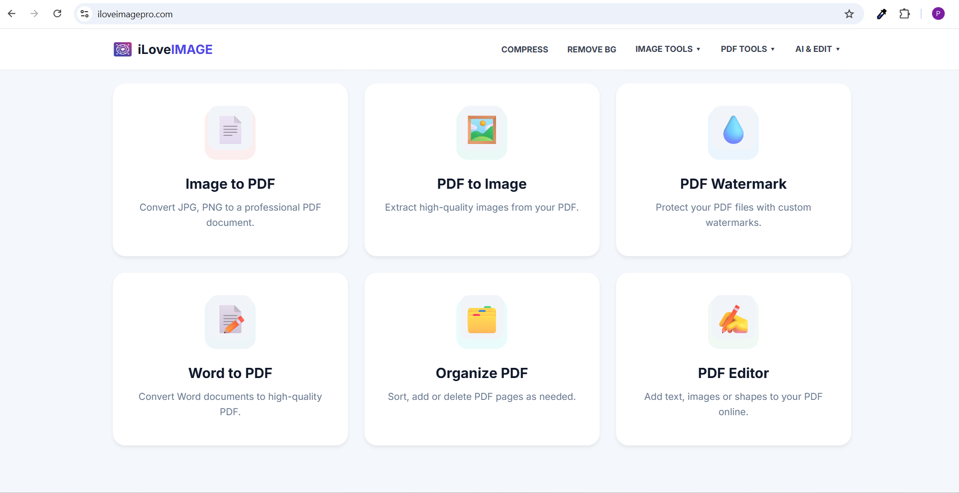 iLove IMAGE Pro - Screenshot 3 showing product features and functionality