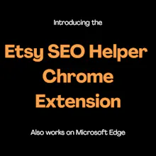 Etsy SEO Helper Chrome Extension gallery image