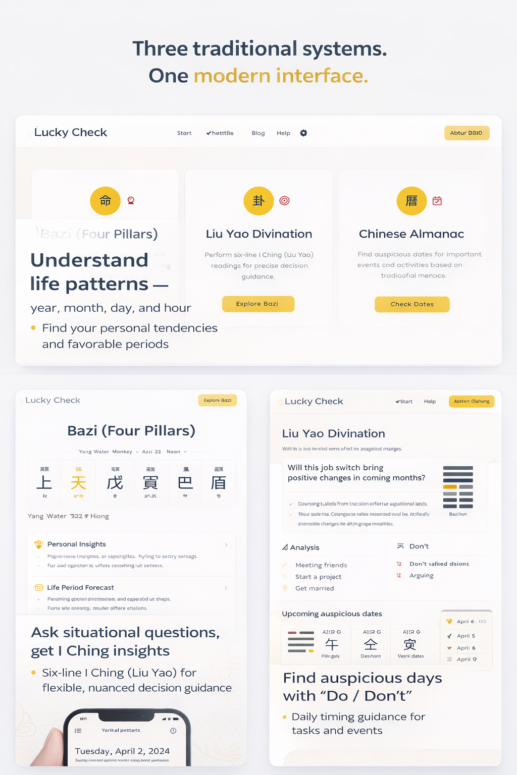 Lucky Check - Main product screenshot demonstrating key features and user interface