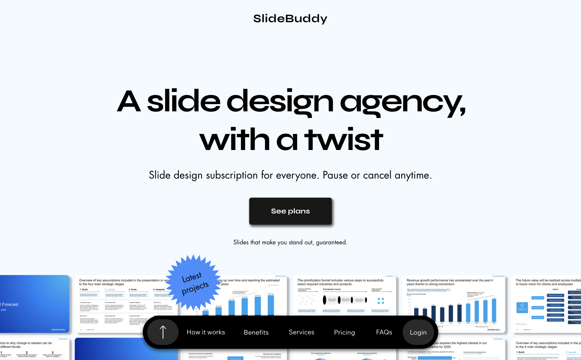 Slaytbuddy - Abonelik olarak slayt tasarımı medya 1