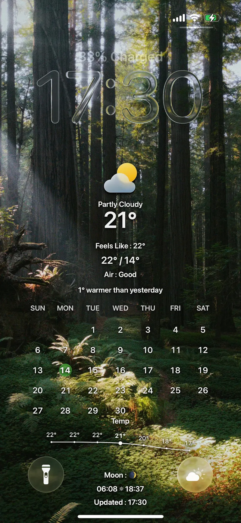 ODODOCK - Weatehr Wallpapers screenshot 3