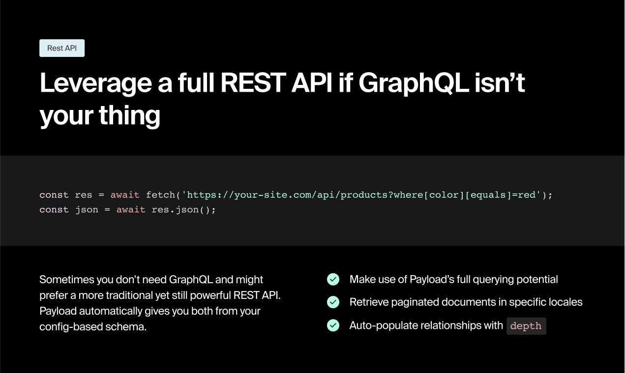 Payload CMS - Developer-first TypeScript & React headless CMS | Product ...