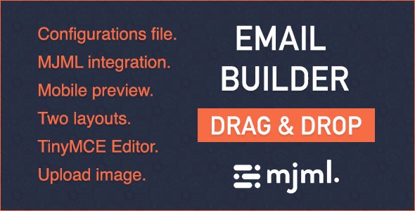 MJML Email Builder gallery image