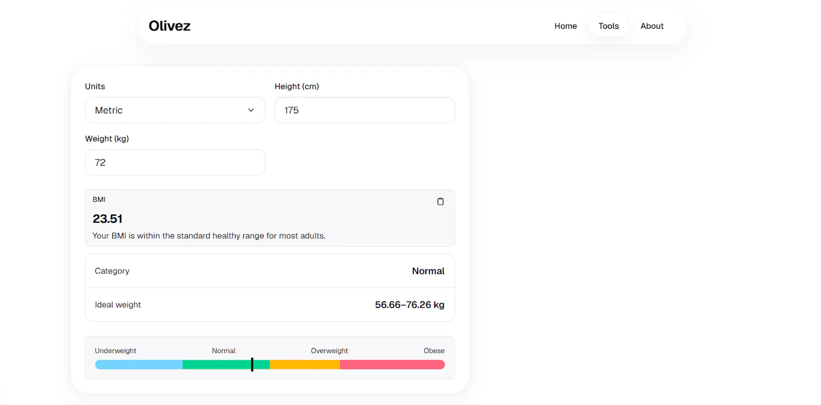 Olivez screenshot 2