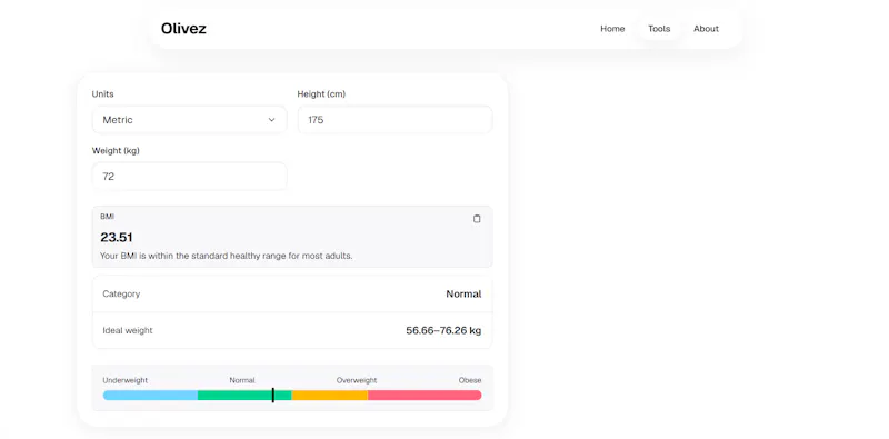 Olivez screenshot 2