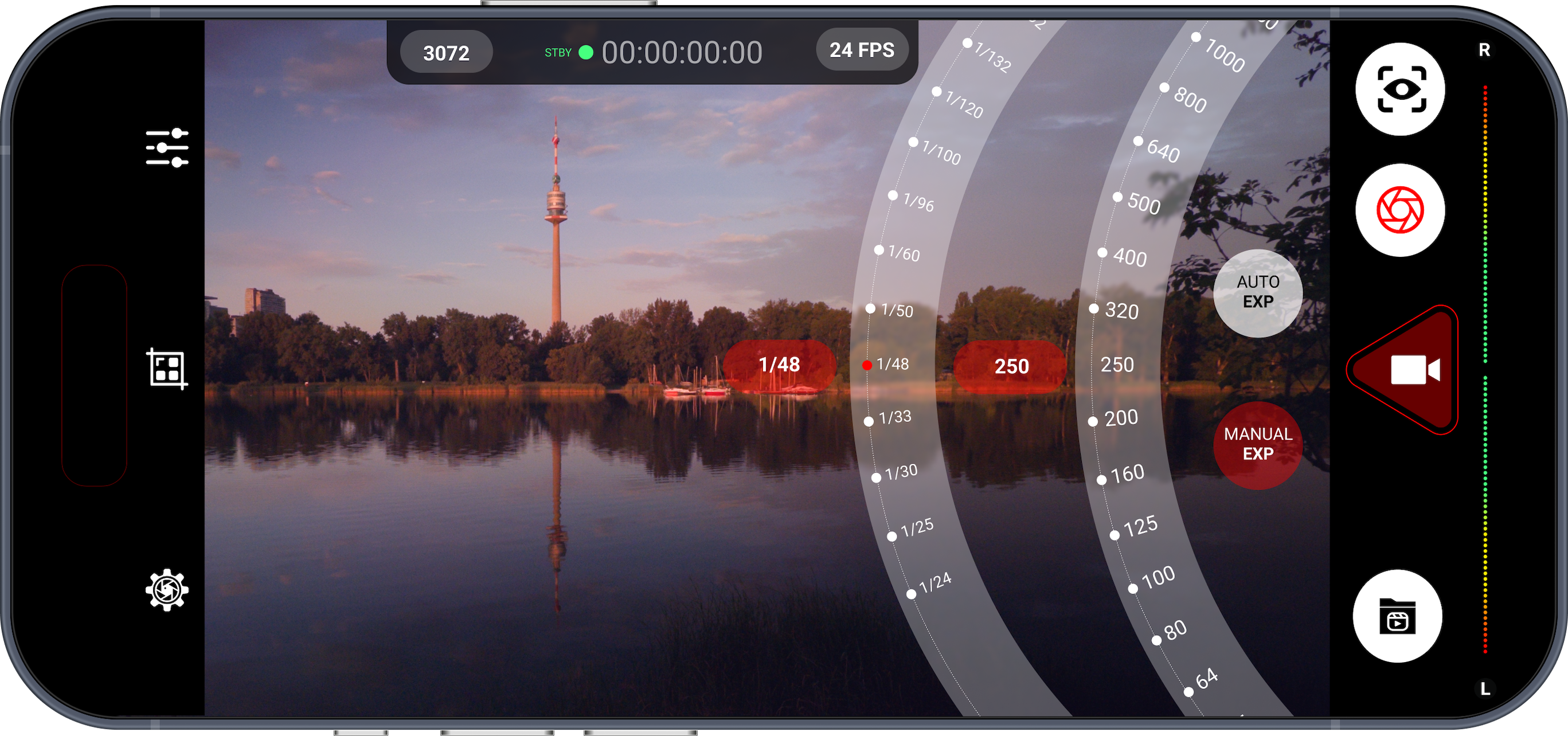 srRAW Cinema Camera for iPhone - CinemaDNG RAW film and video camera for 12 Pro and newer मीडिया 2