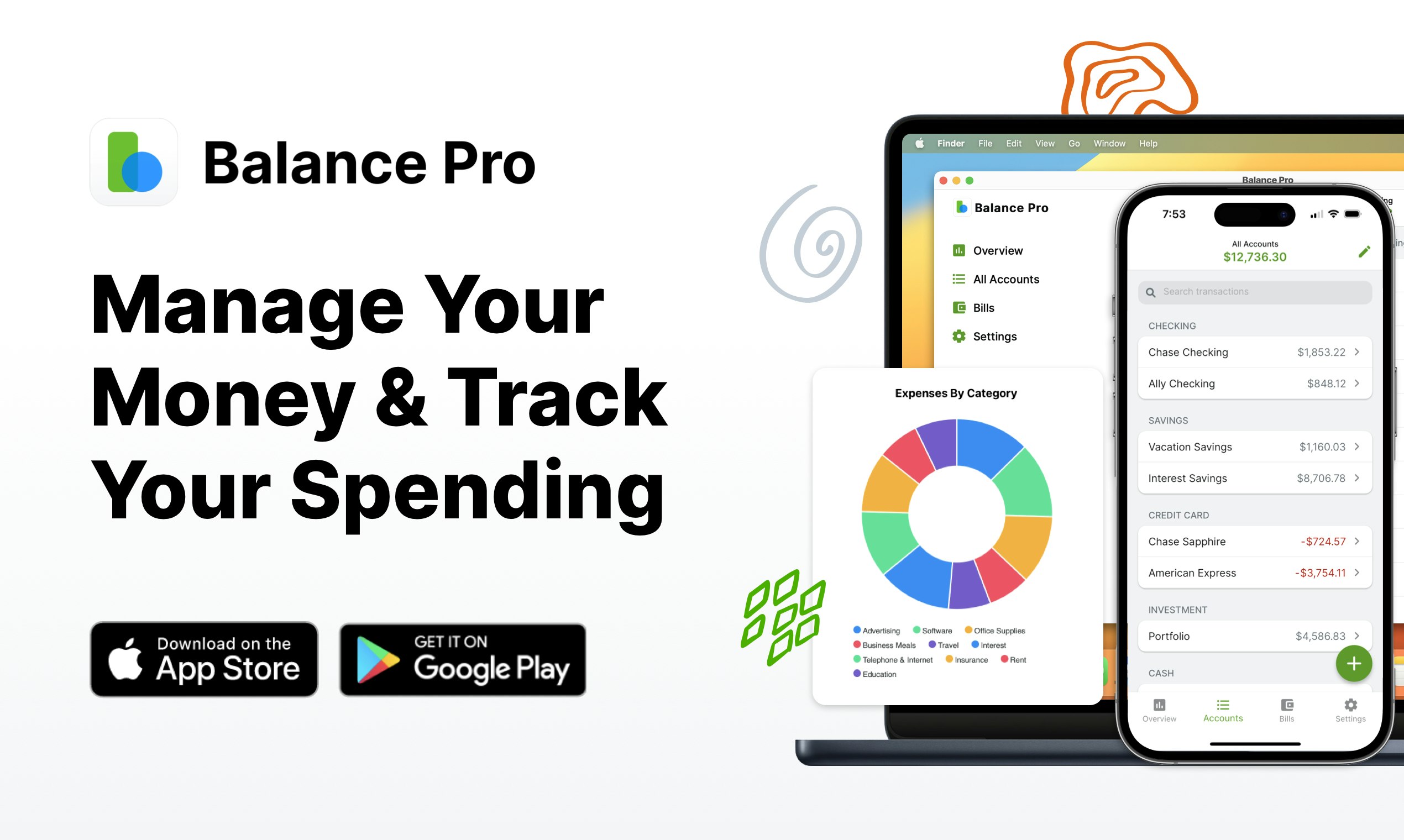 startuptile Balance Pro-Manage your money & track your spending