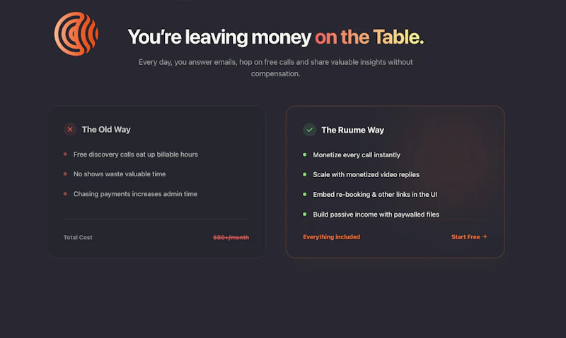 Ruume | Turn conversations into income screenshot 2
