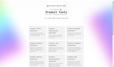 AI Product Tools gallery image