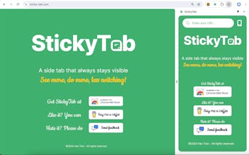 StickyTab gallery image