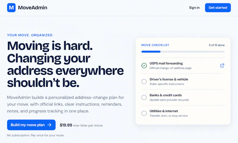 MoveAdmin screenshot 3