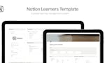 Notion Learner's Template image