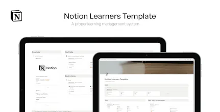 Notion Learner's Template gallery image