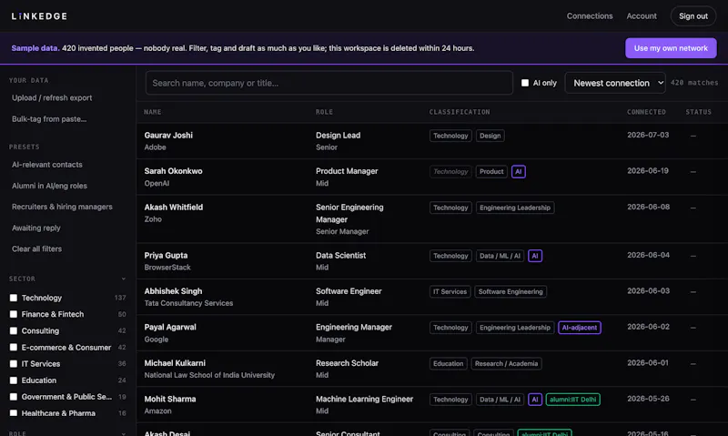LinkEdge screenshot 2