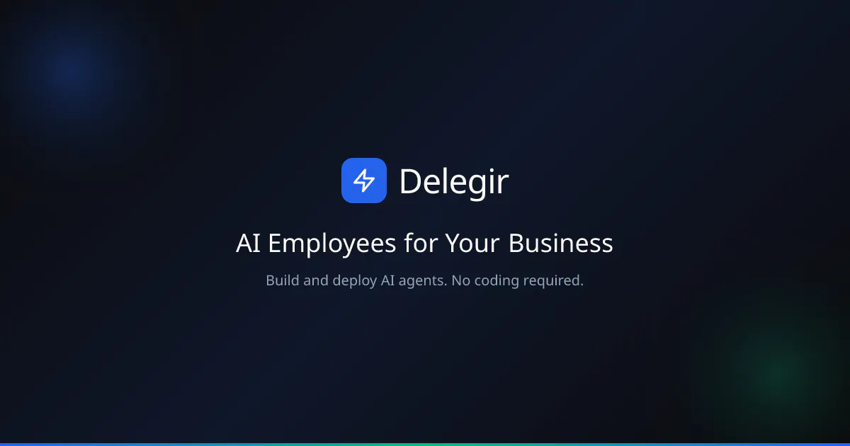 Delegir 제품 배너