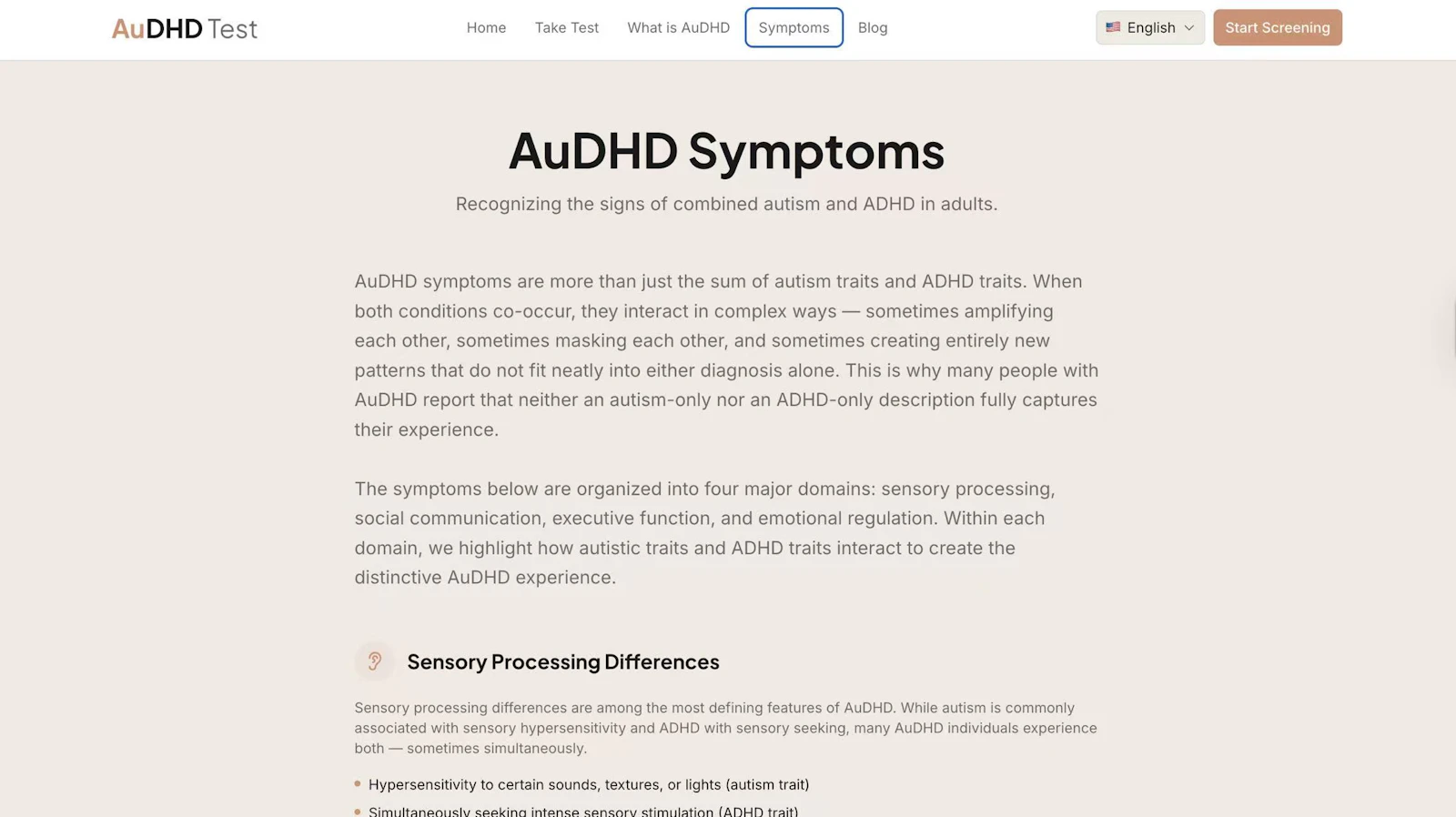 AuDHD Test screenshot 3