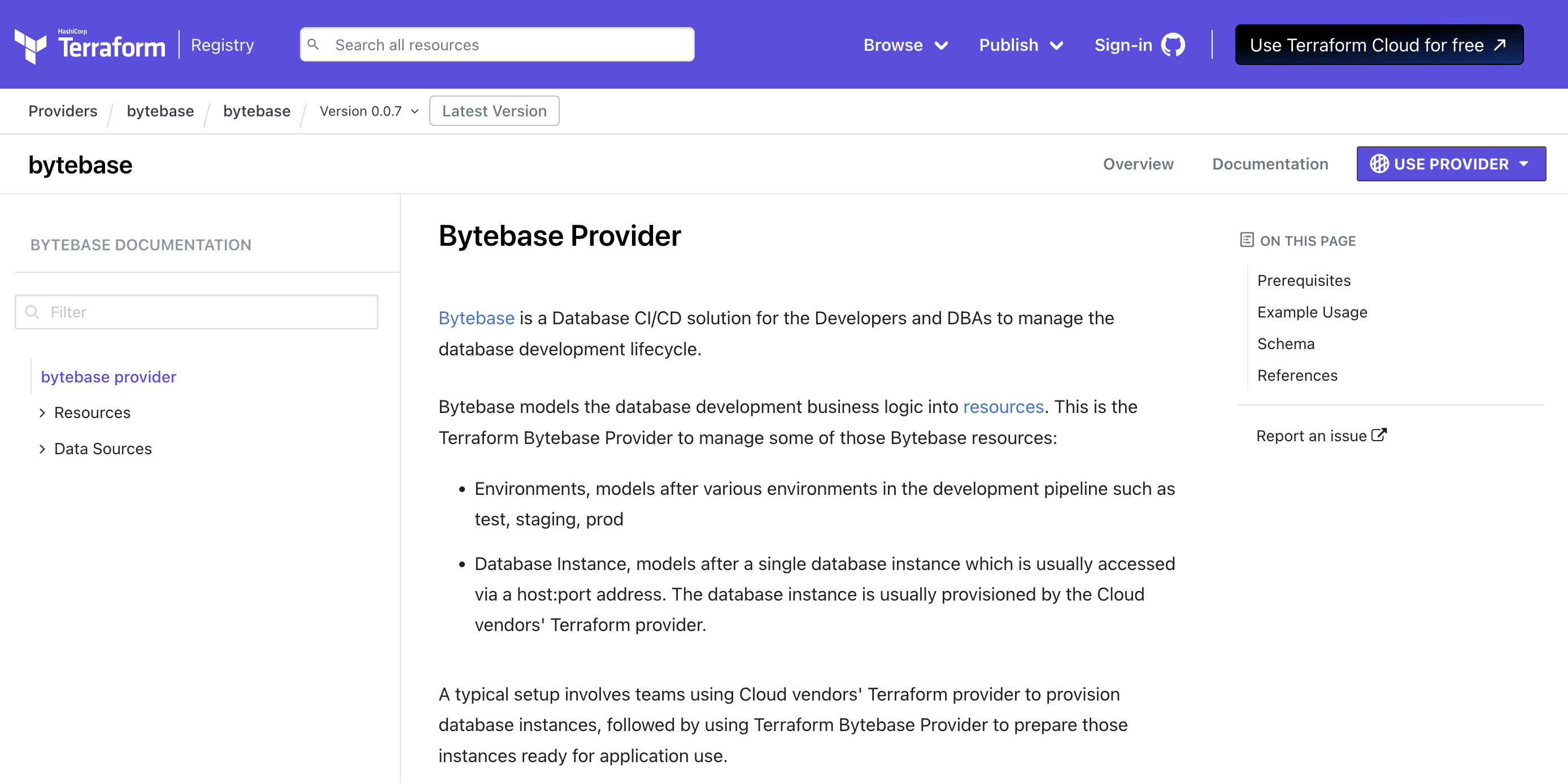 Media Nhà cung cấp Bytebase Terraform - Quản lý tài nguyên bytebase của bạn thông qua Terraform. 2
