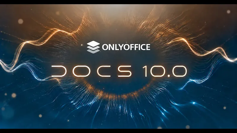 ONLYOFFICE Docs 10.0 screenshot 1 (video preview)