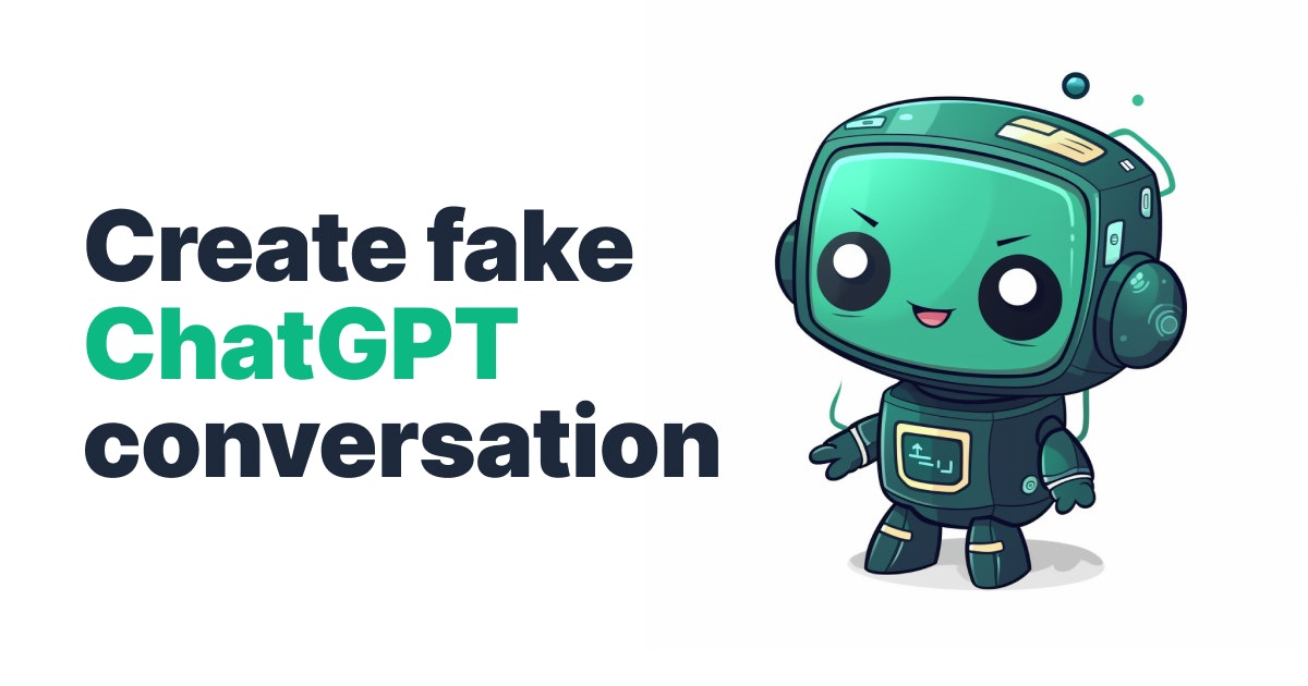 CGPTFYI.com - सेकंड में नकली मजेदार शार्य करने योग्य चैट कन्वर्सेशन बनाएं मीडिया 1