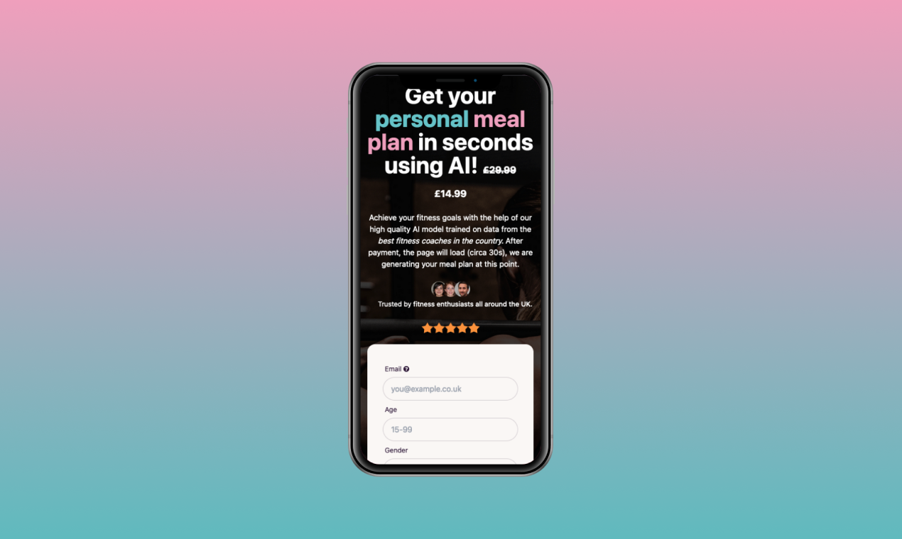 AI maaltijdplanner - Genereer een maaltijdplan van 1 weken met AI media 2