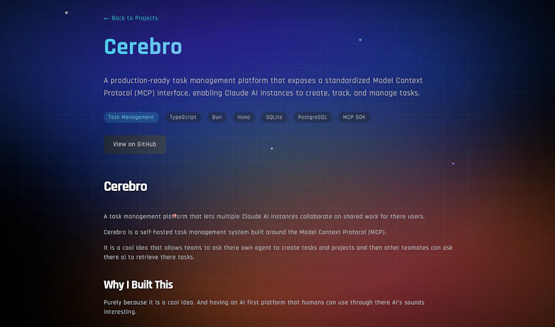 Cerebro screenshot 1