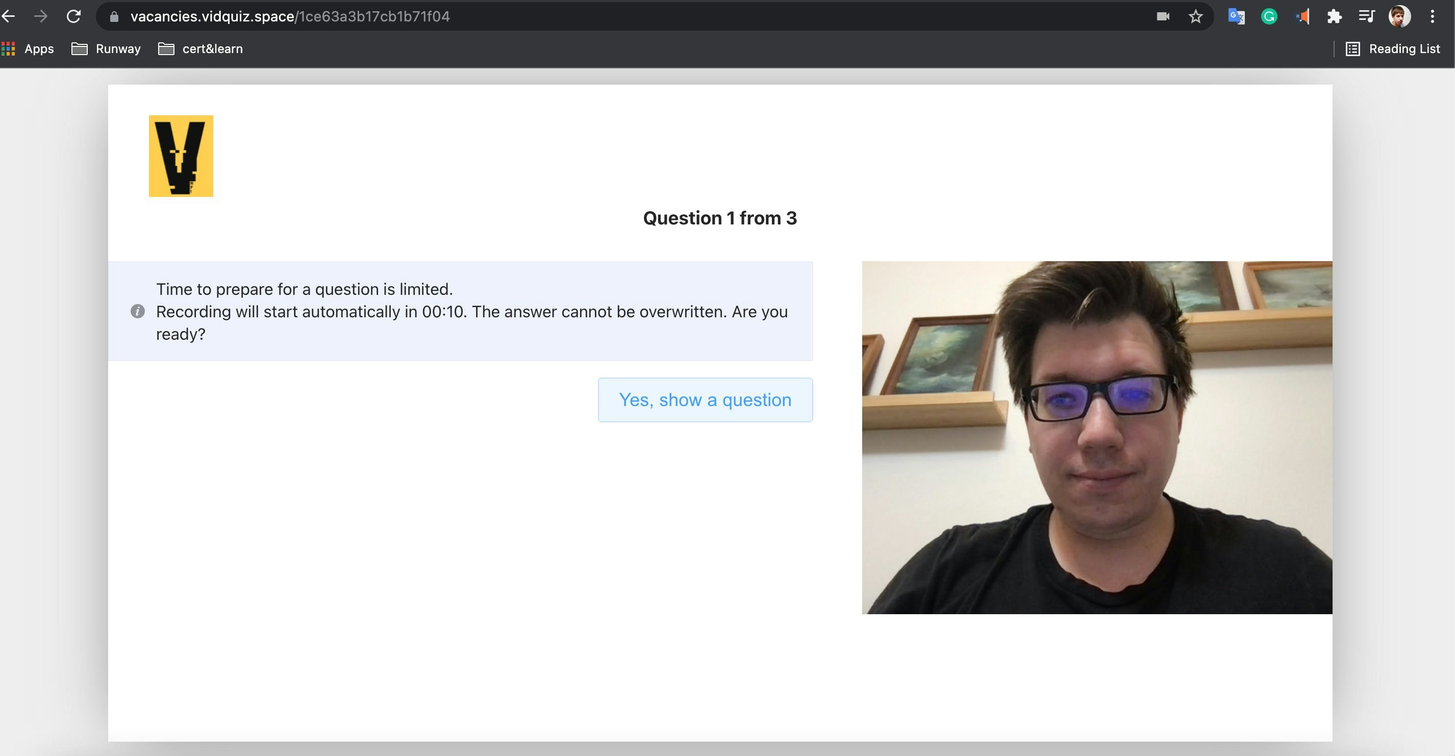 VidQuiz gallery image