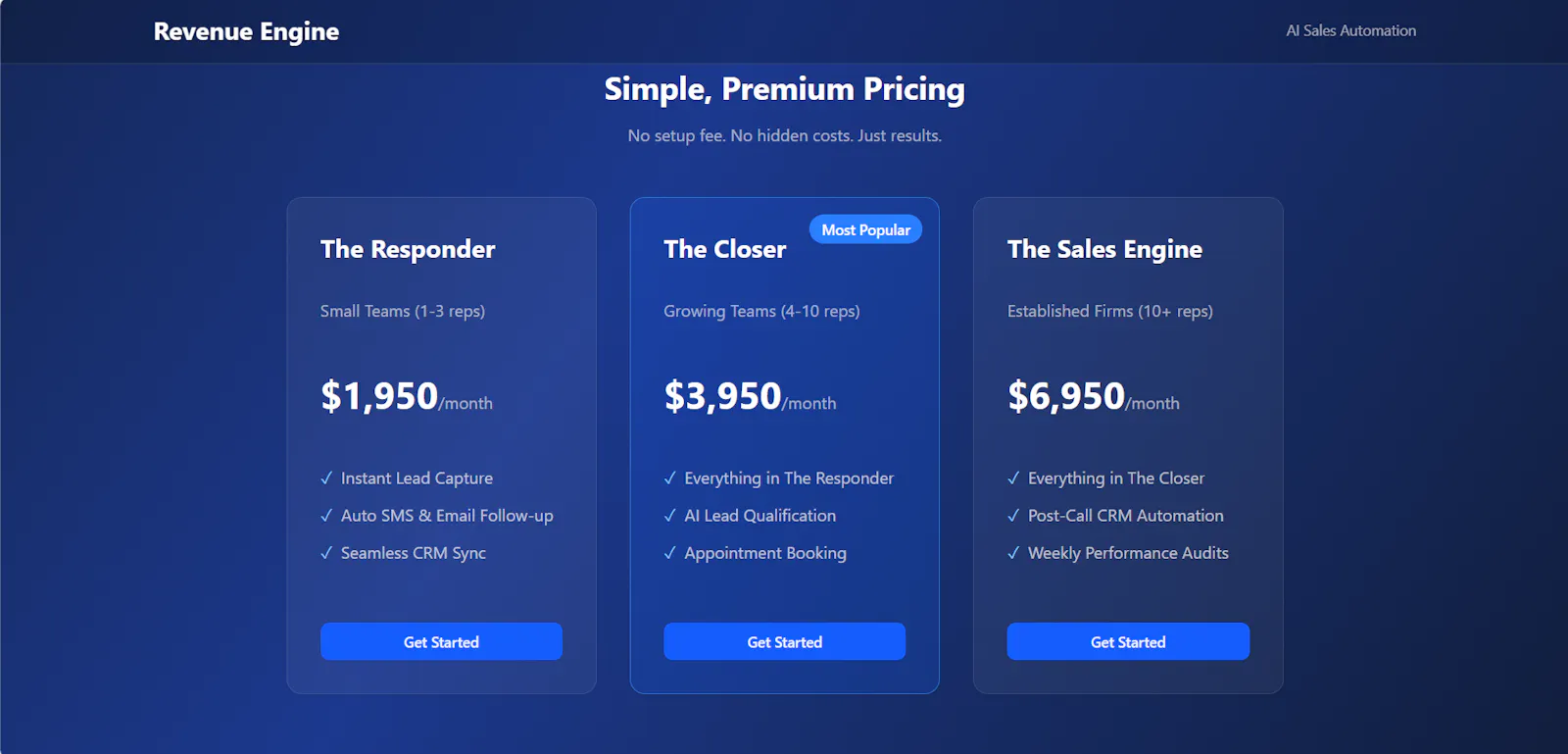 Revenue Engine  screenshot 2