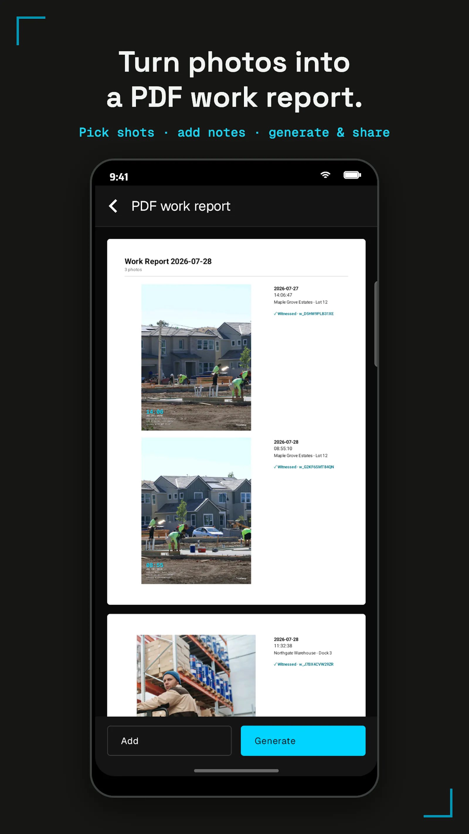 Trustamp screenshot 2