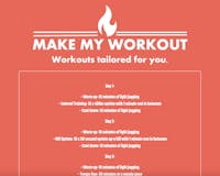Make My Workout media 3