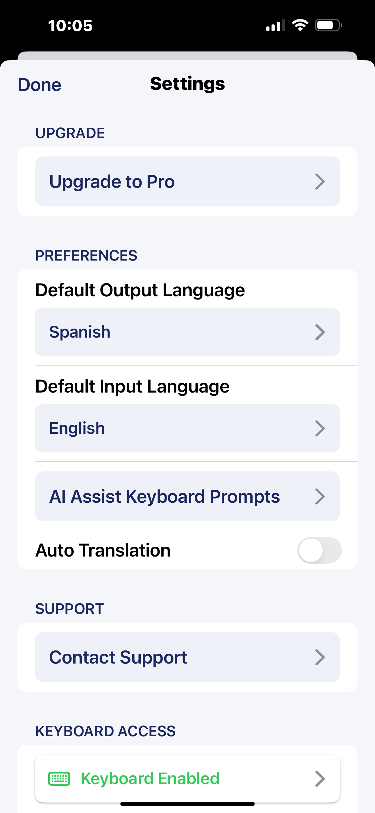 TalkShift AI keyboard for faster replies gallery image
